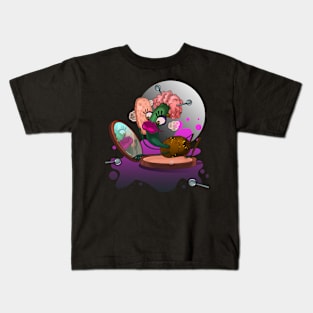 monster girl makeup Kids T-Shirt